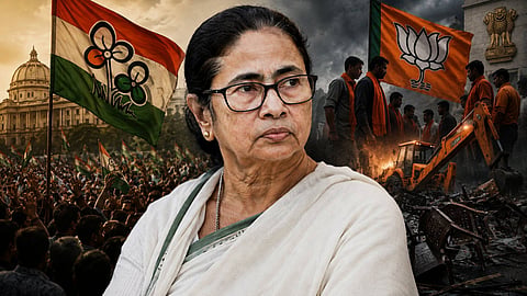പുല്ലില്‍ വിരിയുന്ന താമര, ഐ-പാക് പാര്‍ട്ടിയെ തകര്‍ത്തു, വിശ്വസ്തരും കൈവിടുന്നു, തദ്ദേശ സ്ഥാപനങ്ങളിൽ കൂട്ടരാജി; മമത ബാനര്‍ജിക്ക് അഗ്‌നിപരീക്ഷ