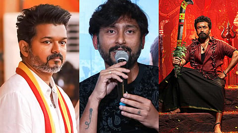 തമിഴ്‌നാട് രാഷ്ട്രീയം സൂര്യക്ക് നൽകിയ 'തിരിച്ചുവരവ്'; ദളപതിയിൽനിന്ന് നടിപ്പിൻ നായകനിലേക്ക് 'കറുപ്പ്' എത്തിയ കഥ പറഞ്ഞ് ആർജെ ബാലജി