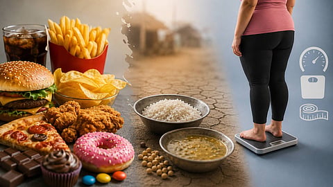 അമിതവണ്ണത്തിനും പോഷകാഹാരക്കുറവിനും ഇടയില്‍ ഞെരുങ്ങി ഇന്ത്യ, നിശബ്ദ ആരോഗ്യ അടിയന്തരാവസ്ഥ; മുന്നറിയിപ്പുമായി ദേശീയ കുടുംബാരോഗ്യ സര്‍വേ