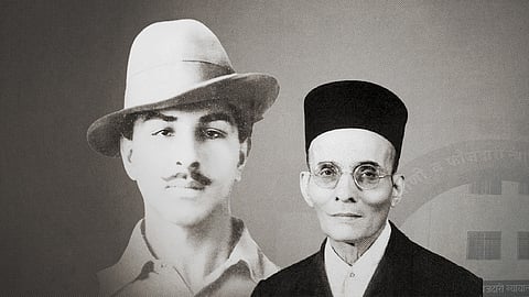 സവര്‍ക്കര്‍ ബ്രിട്ടീഷുകാരോട് 10 തവണ മാപ്പപേക്ഷിച്ചു, ഭഗത് സിങ് അടക്കമുള്ള വിപ്ലവകാരികള്‍  ഒത്തുതീര്‍പ്പിന് തയ്യാറായില്ല; വെളിപ്പെടുത്തി ചെറുമകന്‍