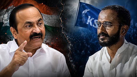 കെഎസ്‍യുവിൽ 'പ്ലീഡർ' പോര് മുറുകുന്നു: വി ഡി സതീശനും അലോഷ്യസിനുമിടയിൽ പുകയുന്ന കനലുകൾ