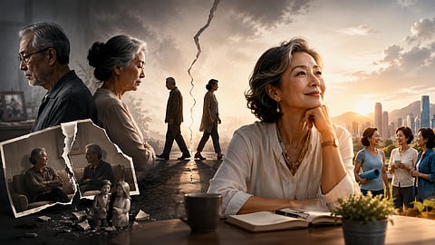 മാറുന്ന ഏഷ്യൻ സമൂഹം:  വർധിക്കുന്ന 'ഗ്രേ ഡിവോഴ്‌സുകളും' സന്തോഷം കണ്ടെത്തുന്ന സ്ത്രീകളും