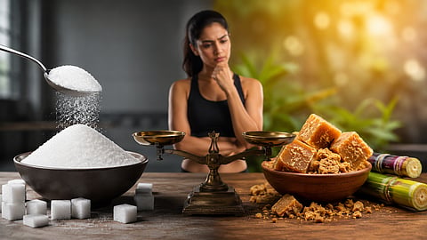 ഭാരം കുറയ്ക്കാൻ പഞ്ചസാരയ്ക്ക് പകരം ശർക്കരയോ? യാഥാർഥ്യം ഇതാ