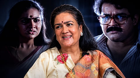 'മിഥുനം' ക്ലൈമാക്സിലെ മോഹൻലാലിന്റെ ഡയലോഗ്; അന്നും ഇന്നും എതിർപ്പുണ്ടെന്ന് ഉർവശി