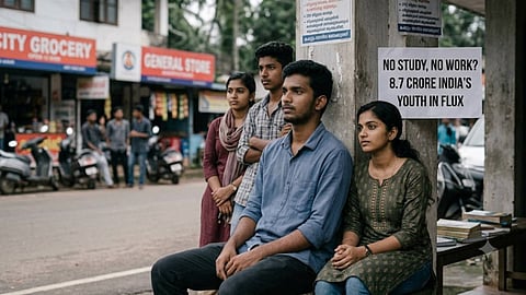ഇന്ത്യയില്‍ 250 ജില്ലകളിലെ 25% യുവാക്കളും തൊഴിലോ വിദ്യാഭ്യാസമോ ഇല്ലാത്തവര്‍, പട്ടികയില്‍ എറണാകുളവും; ലേബര്‍ ഫോഴ്‌സ് സര്‍വേ