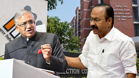 ഗ്യാനേഷ്‌കുമാര്‍  ബിജെപി ഏജന്റ്, ജനാധിപത്യത്തിന് 
വധശിഷ വിധിച്ചയാളെന്ന് 
ചരിത്രം രേഖപ്പെടുത്തും: മുഖ്യമന്ത്രി 