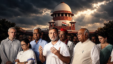 പ്രതിപക്ഷത്തിന്റെ നിവേ​ദനം സുപ്രീം കോടതി സ്വീകരിക്കില്ല; കേസ് പരി​ഗണനയിലിരിക്കെ നേതാക്കളെ കാണുന്നത് ഉചിതമല്ലെന്ന് ചീഫ് ജസ്റ്റിസ്