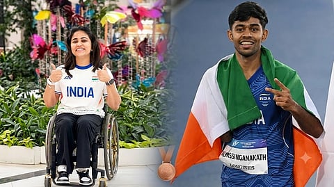 ഏഷ്യൻ പാരാ ഗെയിംസിൽ മലയാളിത്തിളക്കം; ആൽഫിയ ജെയിംസിനും മുഹമ്മദ് ബാസിലിനും മെഡൽ