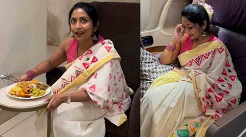 മുല്ലപ്പൂ ചൂടിയതിന് പിഴ; പ്രതികരണവുമായി നവ്യ നായർ
