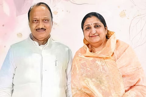 മഹാരാഷ്ട്ര ഉപമുഖ്യമന്ത്രിയായി സത്യപ്രതിജ്ഞ ചെയ്ത് സുനേത്ര പവാർ