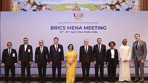 പശ്ചിമേഷ്യൻ സംഘർഷം: ആശങ്ക രേഖപ്പെടുത്തി ബ്രിക്സ് 