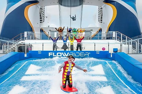 Royal Carribean's Wiggly-themed cruise