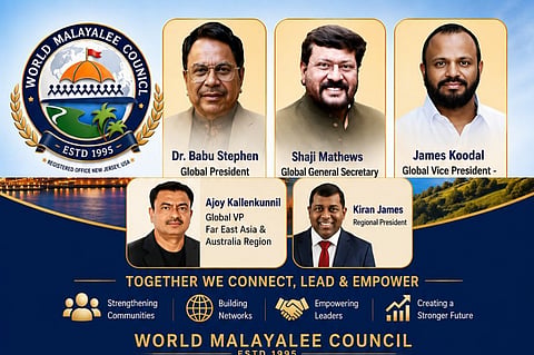 വേൾഡ് മലയാളി കൗൺസിൽ ഗ്ലോബൽ നേതാക്കൾ ഓസ്‌ട്രേലിയയിലും ന്യൂസിലാൻഡിലും; സന്ദർശനം സെപ്റ്റംബർ 3 മുതൽ 

