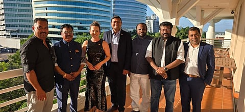 WMC ഗ്ലോബൽ നേതാക്കൾക്ക് നോർത്തേൺ ടെറിട്ടറി പാർലമെന്റിൽ സ്വീകരണം
