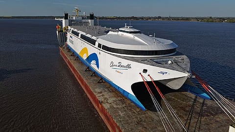 World's Largest Electric Ship Hull 096