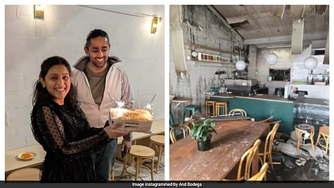 ജീവിതസമ്പാദ്യം മുഴുവൻ മുടക്കി തുടങ്ങിയ കഫേ കത്തിയമർന്നു; മെൽബണിൽ ഇന്ത്യൻ ദമ്പതികൾ കണ്ണീരിൽ