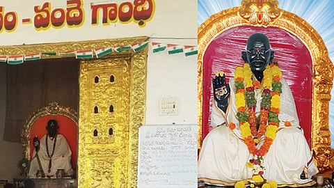 ഗാന്ധിജിയെ ആരാധിക്കുന്ന ക്ഷേത്രം