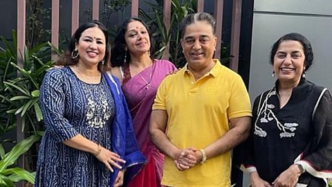 ഉലകനായകനൊപ്പം പത്താന്‍ കാണാനെത്തി എണ്‍പതുകളിലെ നായികമാര്‍: ചിത്രങ്ങള്‍ വൈറല്‍