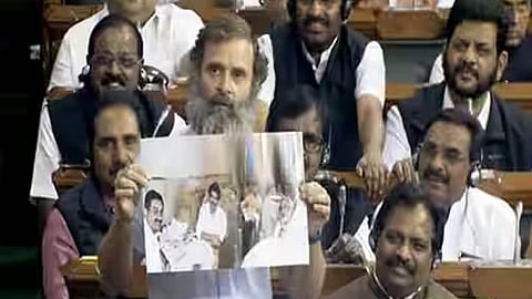'അദാനി പ്രധാനമന്ത്രിയുടെ വിധേയൻ'; പാർലമെന്‍റിൽ മോദിക്കെതിരെ ആഞ്ഞടിച്ച് രാഹുൽ ഗാന്ധി