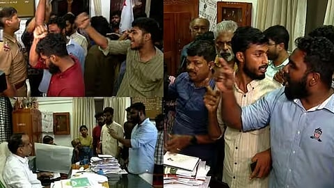 ലോ കോളെജ് സംഘർഷം; എസ്എഫ്ഐ പ്രവർത്തകരുടെ സസ്പെൻഷൻ പിൻവലിക്കില്ല