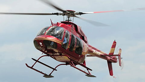 Helicopter crashes in Uttarakhand