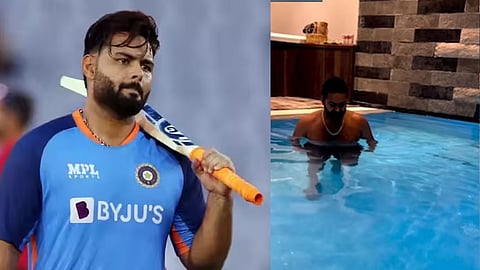 സന്തോഷം പങ്കുവെച്ച് റിഷഭ്..; ആശംസകളുമായി ക്രിക്കറ്റ് ടീം (വീഡിയോ)