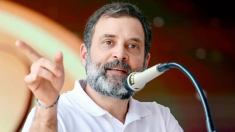 'സത്യമാണ് എന്‍റെ ദൈവം'-മഹാത്മാഗാന്ധിയെ ഉദ്ധരിച്ച് രാഹുൽ ;  പിന്തുണച്ച് നേതാക്കൾ