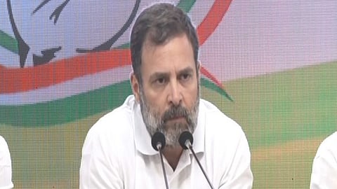 രാജ്യത്തെ അപമാനിച്ചെന്ന ആരോപണം; നാളെ സഭയിൽ മറുപടി നൽകാൻ അനുവദിക്കണമെന്ന് രാഹുൽ