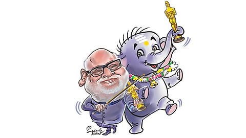 ചരിത്രനിമിഷം: ഓസ്കർ നേടി 'നാട്ടു നാട്ടു'