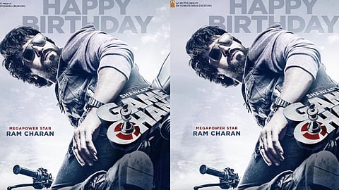 ഗെയിം ചേഞ്ചർ: രാംചരൺ നായകനാകുന്ന ശങ്കർ ചിത്രത്തിന്‍റെ ടൈറ്റിൽ പ്രഖ്യാപിച്ചു