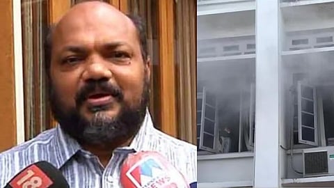 സെക്രട്ടറിയേറ്റ് തീപിടുത്തം: ബന്ധപ്പെട്ട ഏജൻസികൾ അന്വേഷിക്കുമെന്ന് പി. രാജീവ്
