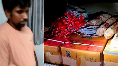2800 ജലാറ്റിന്‍ സ്റ്റിക്കറുകൾ, 6000 ഡിറ്റണേറ്ററുകൾ...; കാസർകോട്ട് വൻ സ്‌ഫോടക വസ്തു വേട്ട
