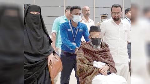 മ​ദ​നി കേ​ര​ള​ത്തി​ലെ​ത്തി 