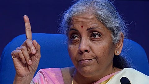 കേന്ദ്ര ധനമന്ത്രി നിർമല സീതാരാമൻ.
