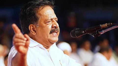 Chennithala did not stop playing hide and seek; left the house before the video arrived