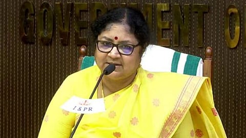 R Bindu (Higher education minister)