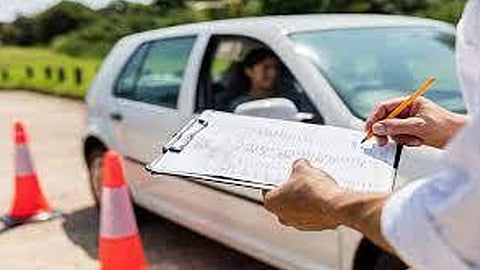 Driving test