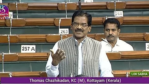 thomas chazhikkadan in lok sabha