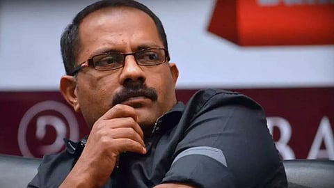 police officer insult km shaji minister
