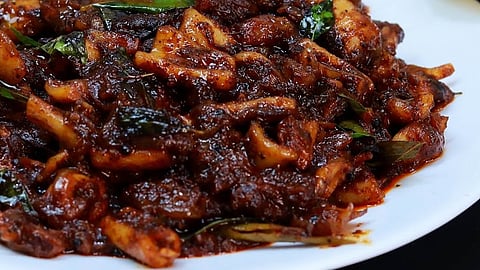 Squid roast