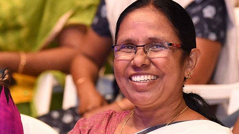 cag report finds irregularities in ppe kits; k.k. shailaja responds
