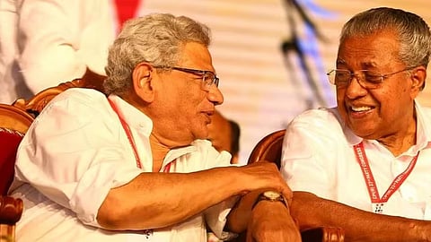 Sitaram Yechury and Pinarayi Vijayan