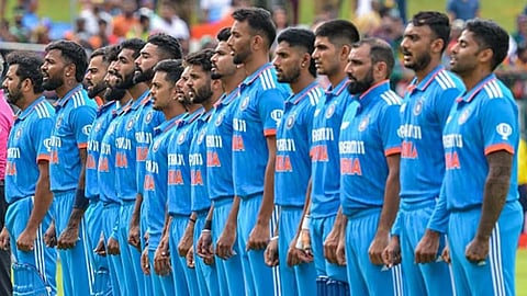Representative image of team India