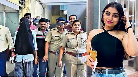 എയർ ഹോസ്റ്റസിനെ കഴുത്തറുത്ത് കൊലപ്പെടുത്തിയ പ്രതി പൊലീസ് കസ്റ്റഡിയിൽ മരിച്ച നിലയിൽ 