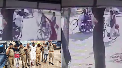 ബൈക്കിലെത്തിയവർ ദുപ്പട്ടയിൽ പിടിച്ചു വലിച്ചു; സൈക്കിളിൽ നിന്നു തെറിച്ചു വീണ പെൺകുട്ടി മരിച്ചു |Video