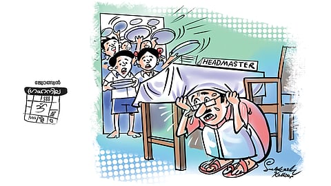 അ​ധ്യാ​പ​ക​രു​ടെ​യും കു​ട്ടി​ക​ളു​ടെ​യും അ​ന്നം മു​ട്ടി​ക്ക​രു​ത് 