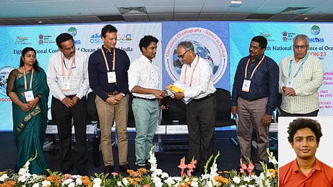 2022-ലെ മികച്ച പോസ്റ്റ് ഗ്രാജുവേറ്റ് ഗവേഷണ പ്രബന്ധത്തിനുള്ള പുരസ്‌കാരം കുസാറ്റ് വിദ്യാര്‍ഥിക്ക്