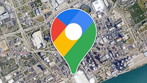 car falls into river couple travel looking google map