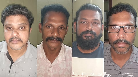 തോമസ്, നൈസിൽ, ഉല്ലാസ്, സഖിൽ.