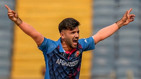 Afghanistan pace bowler Fazalhaq Farooqi finished his 10-over quota with a 4-wicket howl conceding just 34 runs against Sri Lanka.